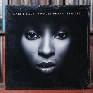 Mary J. Blige - No More Drama Remixes - 12" Single - 2002 MCA, VG+/VG+ w/Shrink