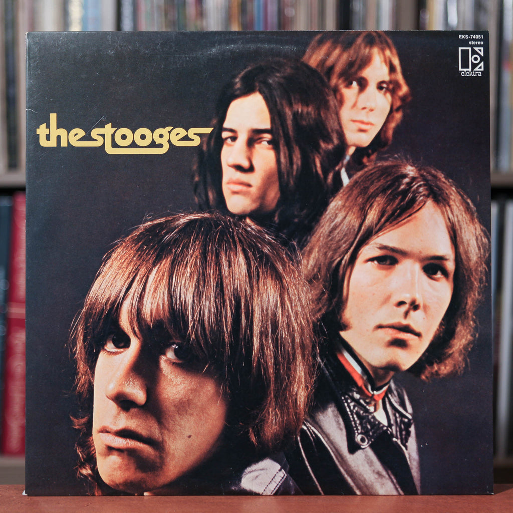 【専用】Stooges 1st 仏盤LP 1972 Elektra 42 032 The Stooges - Self-Titled - 1982 Elektra, EX/VG+