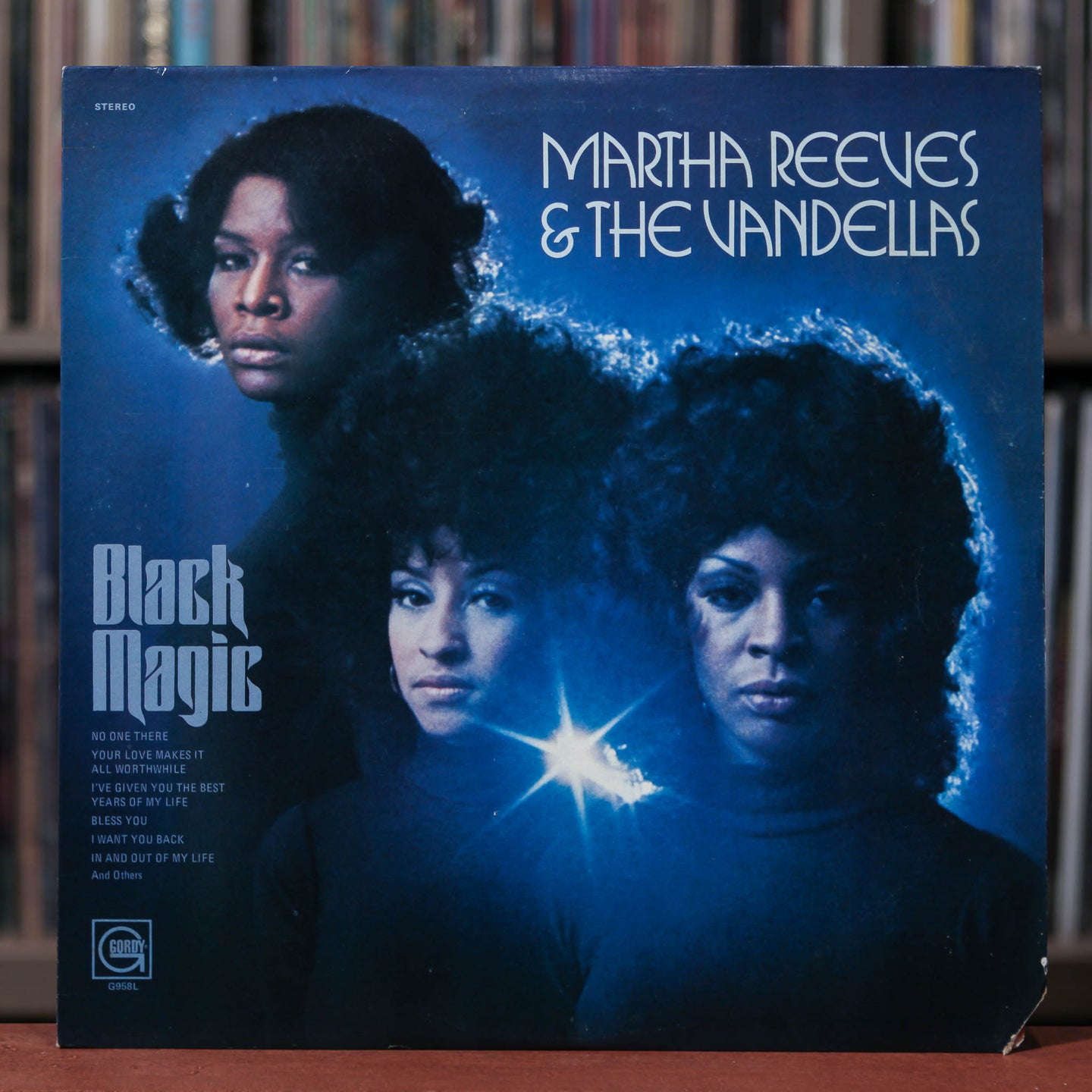 Martha Reeves & The Vandellas - Black Magic - 1972 Gordy, VG+/VG+