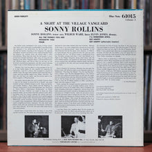 Load image into Gallery viewer, Sonny Rollins - A Night At The &quot;Village Vanguard&quot; Volume 3 - Japanese Import - 1985 Blue Note, VG/VG
