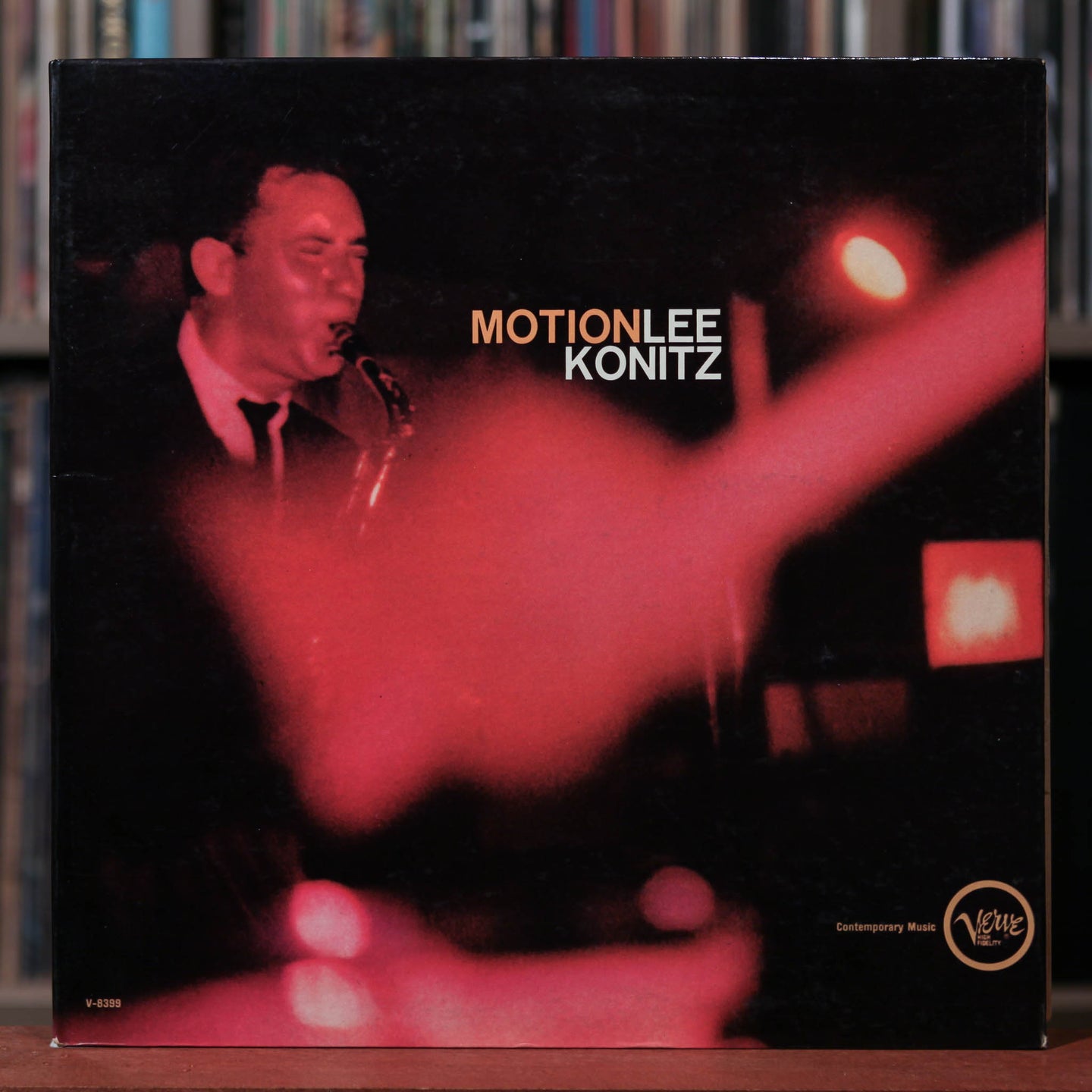 Lee Konitz - Motion - MONO - 1961 Verve, VG+/VG+