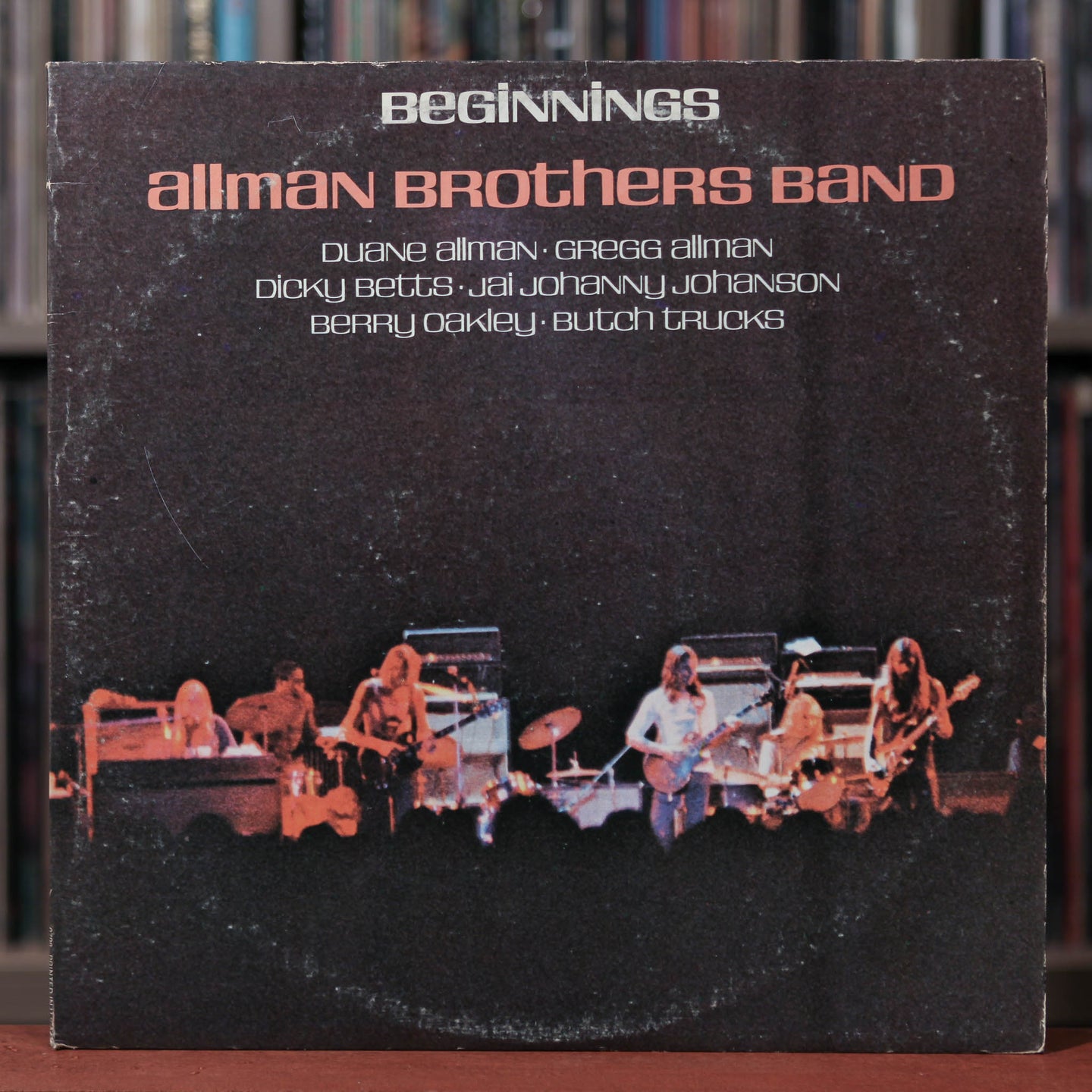 Allman Brothers - Beginnings - 2LP - 1973 Capricorn, VG+/VG+
