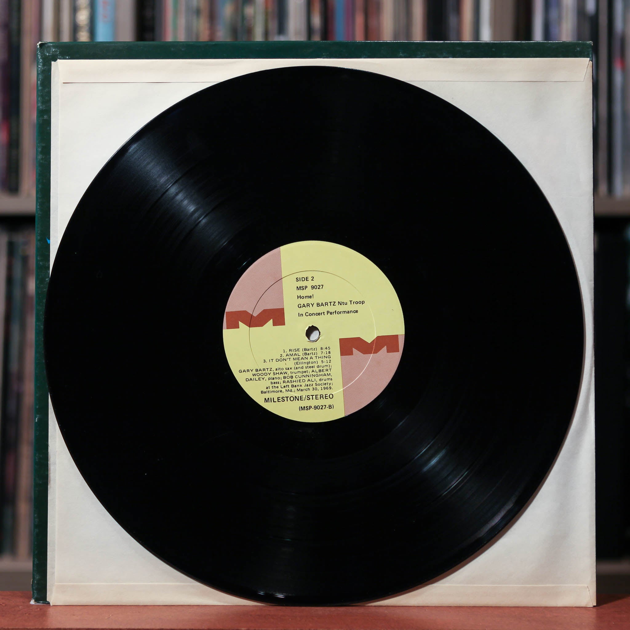 Gary Bartz Ntu Troop - Home! - 1970 Milestone, VG/VG+
