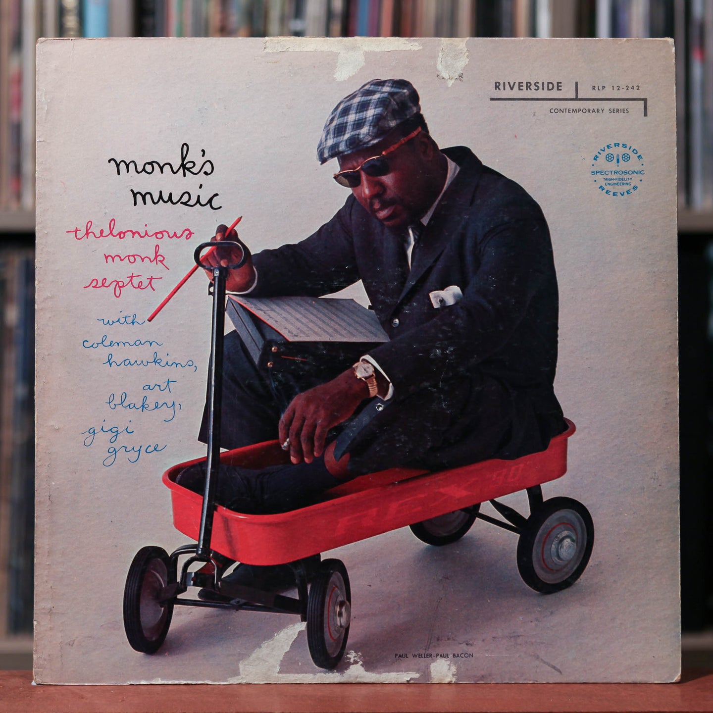 Thelonious Monk - Septet - Monk's Music - 1958 Riverside - VG/VG++