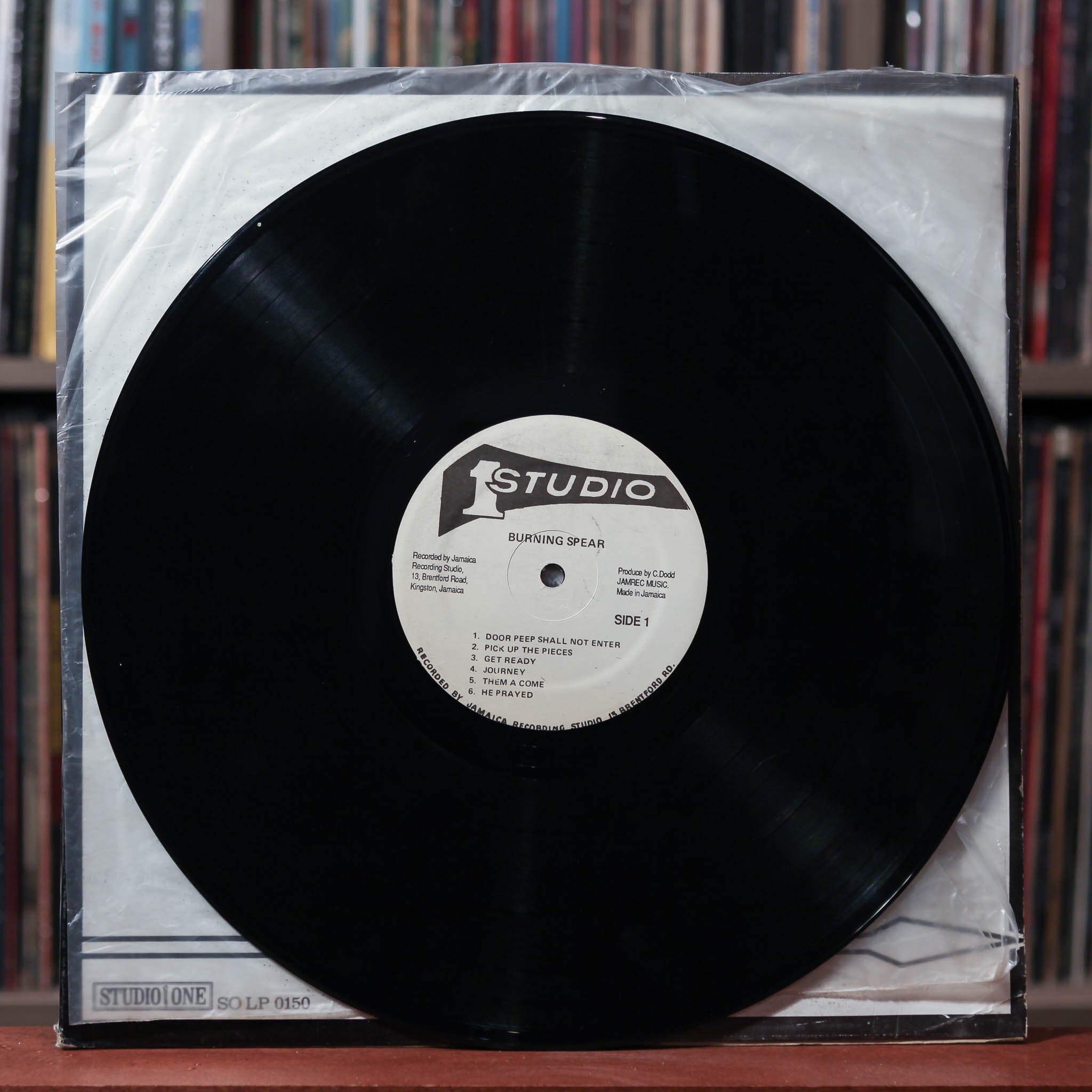 Burning Spear - Burning Spear - 1980 Studio One, VG/VG