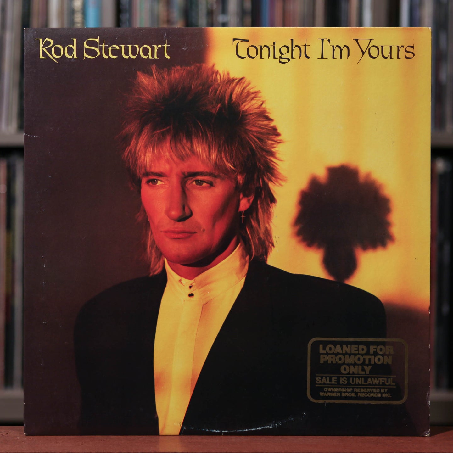 Rod Stewart - Tonight I'm Yours - RARE PROMO - 1981 Warner, VG+/VG+