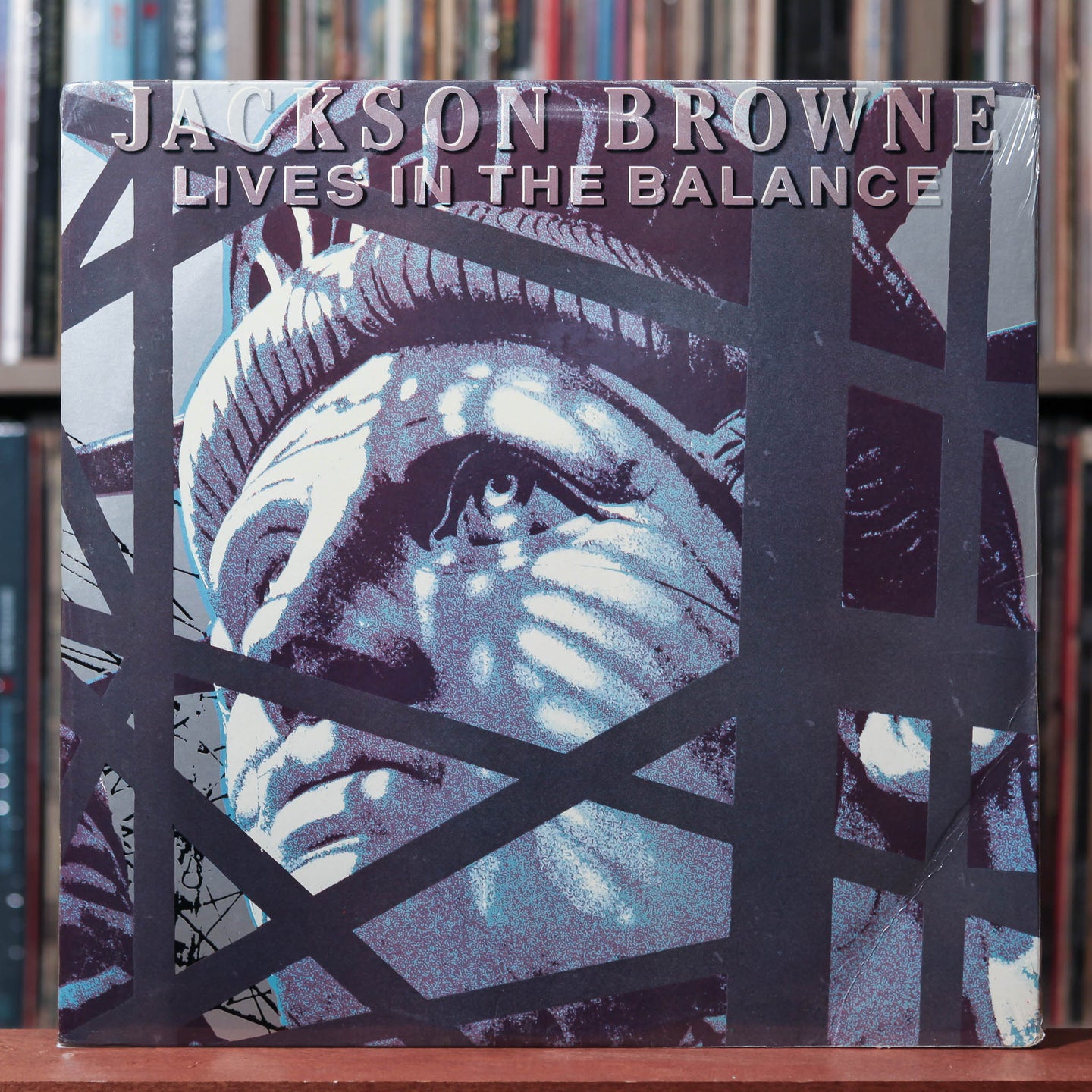 Jackson Browne - Lives in the Balance - 1986 Asylum SEALED
