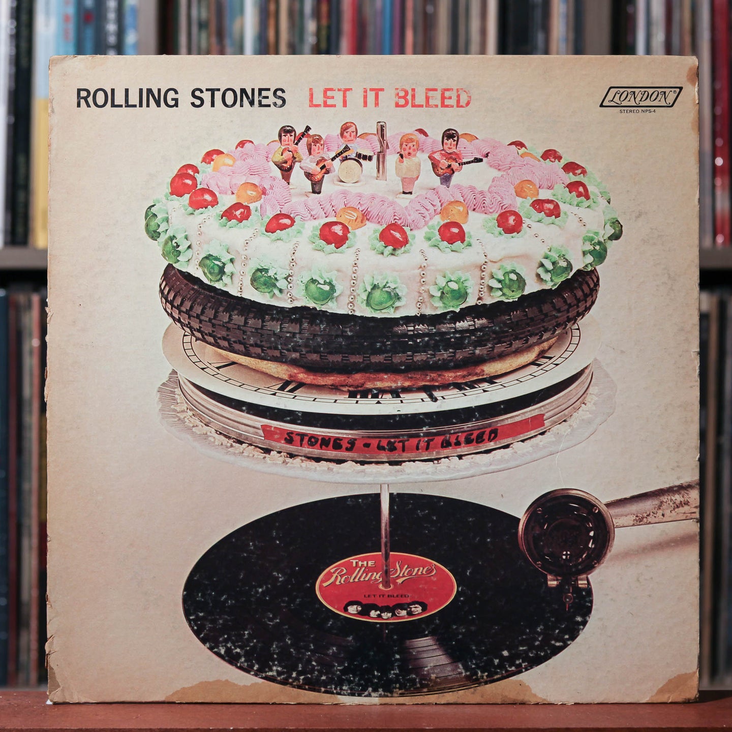 The Rolling Stones - Let It Bleed - 1969 London Records, VG/VG