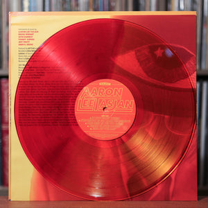 Aaron Lee Tasjan - Karma For Cheap - Red and Orange Vinyl - Rare Autographed - 2018 New West Records, EX/EX