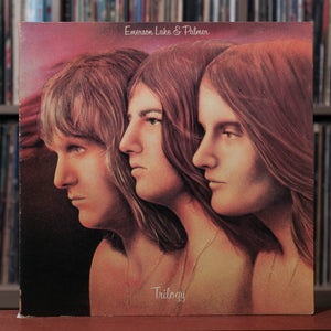 Emerson, Lake & Palmer - 4 LP Bundle- Brain Salad Surgery, Tarkus, ELP, & Trilogy