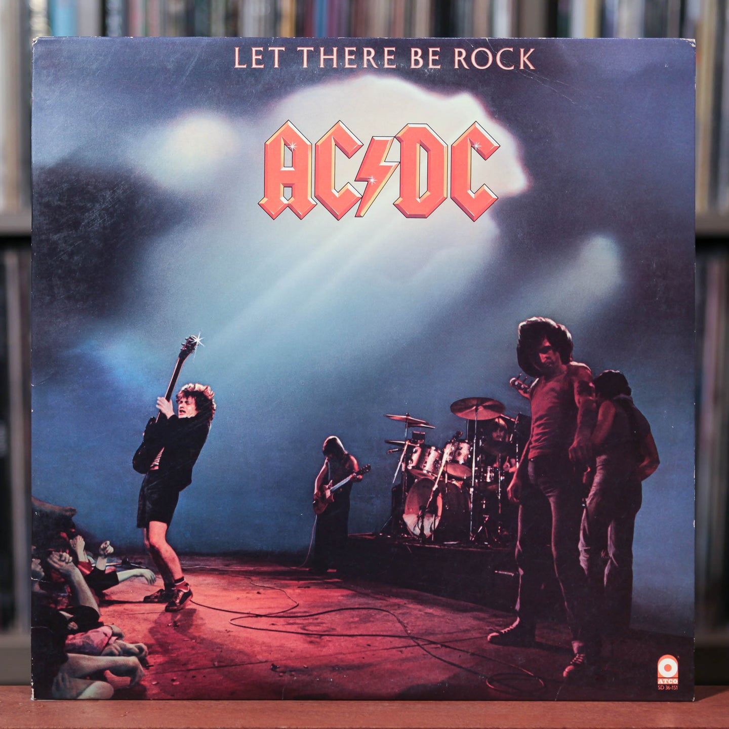 AC/DC - Let There Be Rock - 1977 ATCO, VG+/EX