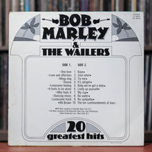 Load image into Gallery viewer, Bob Marley - 20 Greatest Hits - UK Import - 1982 Black Tulip, VG/VG
