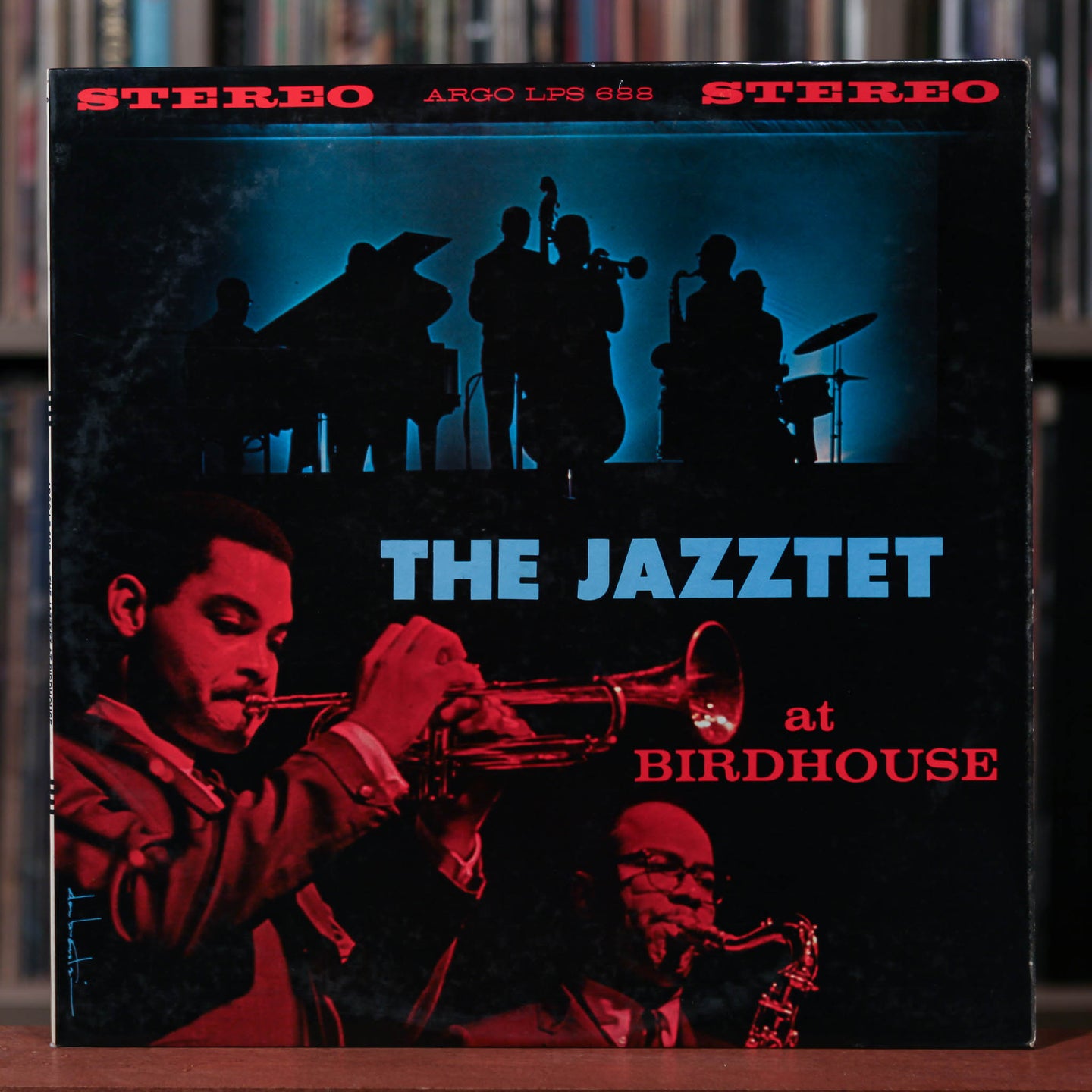 Jazztet - At Birdhouse - 1961 Argo, VG+/VG+