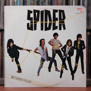 Spider - Between The Lines - 1985 Warner, VG+/EX