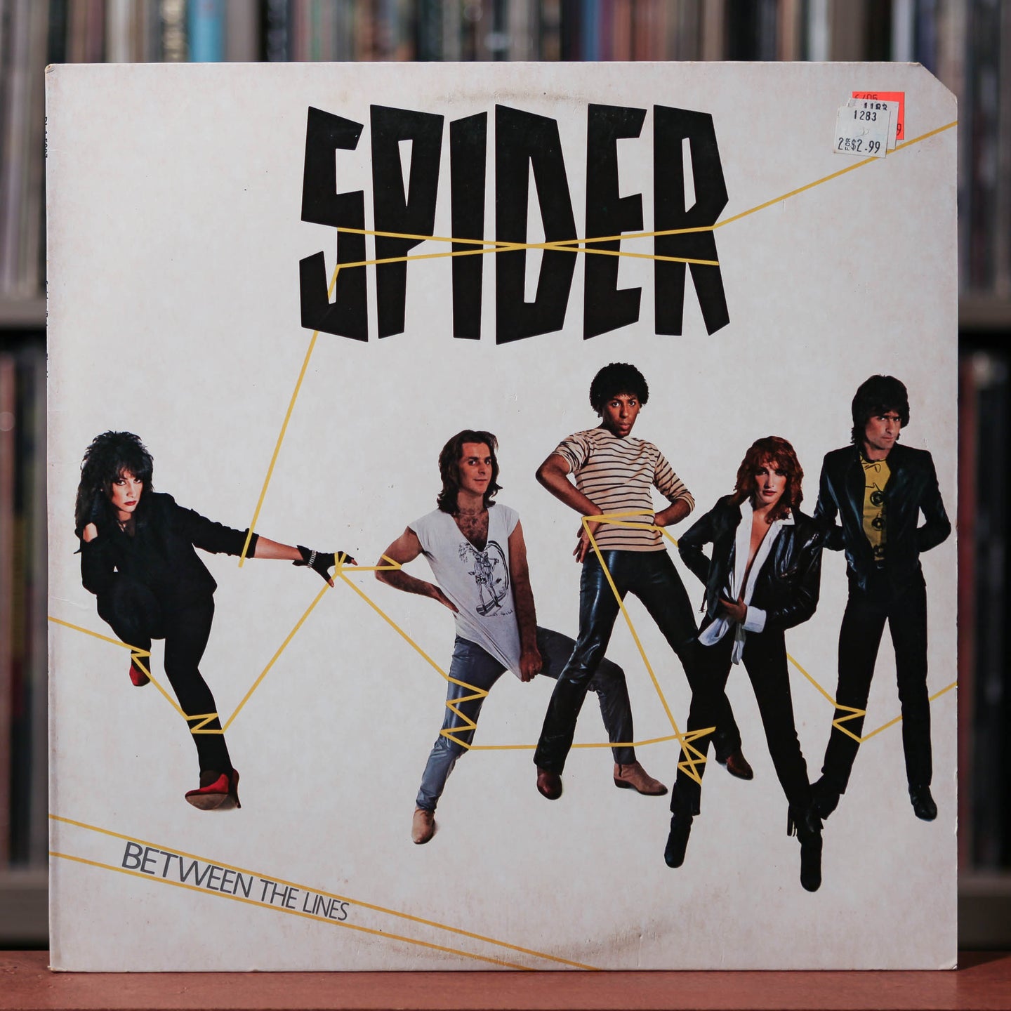 Spider - Between The Lines - 1985 Warner, VG+/EX