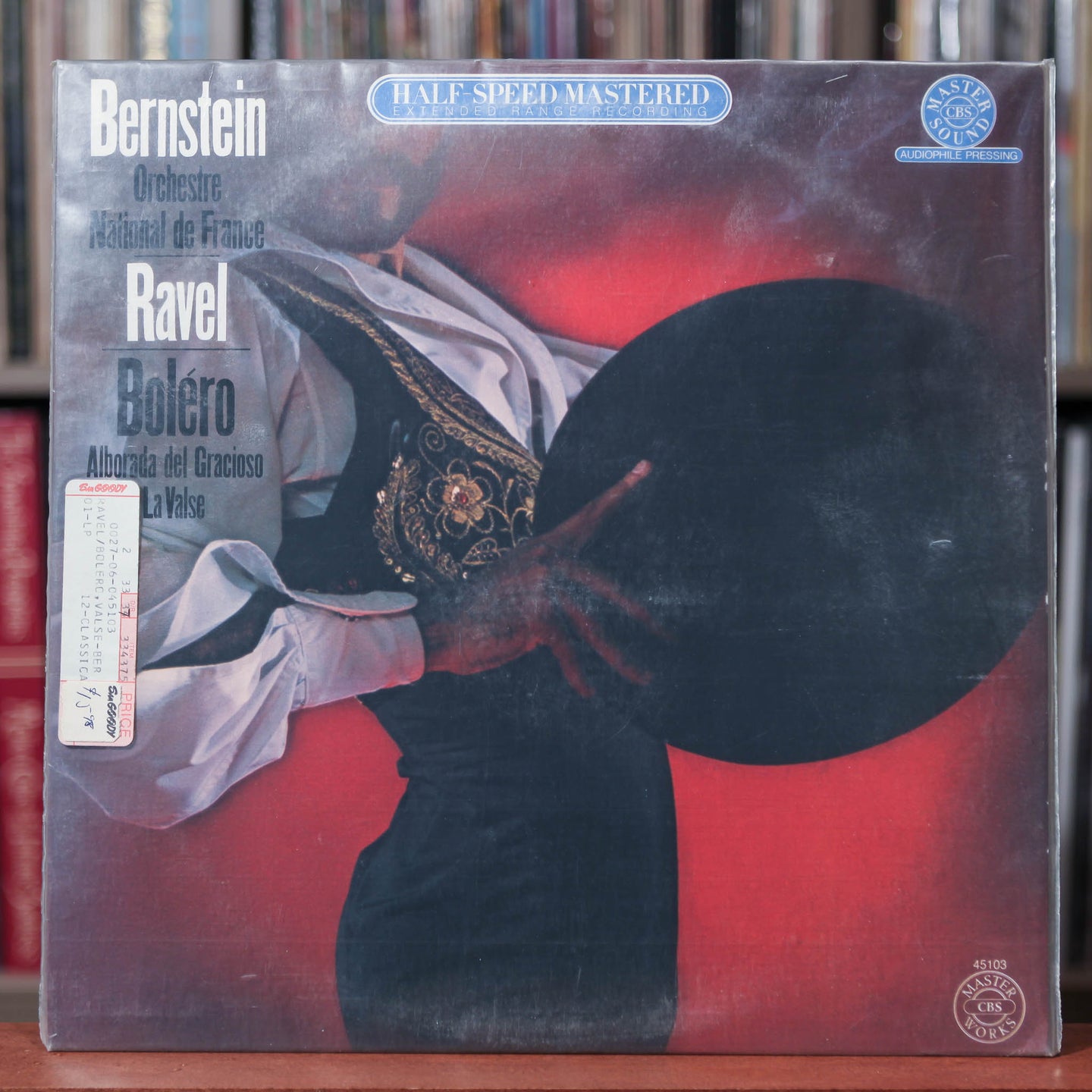 Bernstein, Orchestre National De France Ravel - Boléro / Alborada Del Gracioso / La Valse - 1981 Columbia Masterworks, SEALED