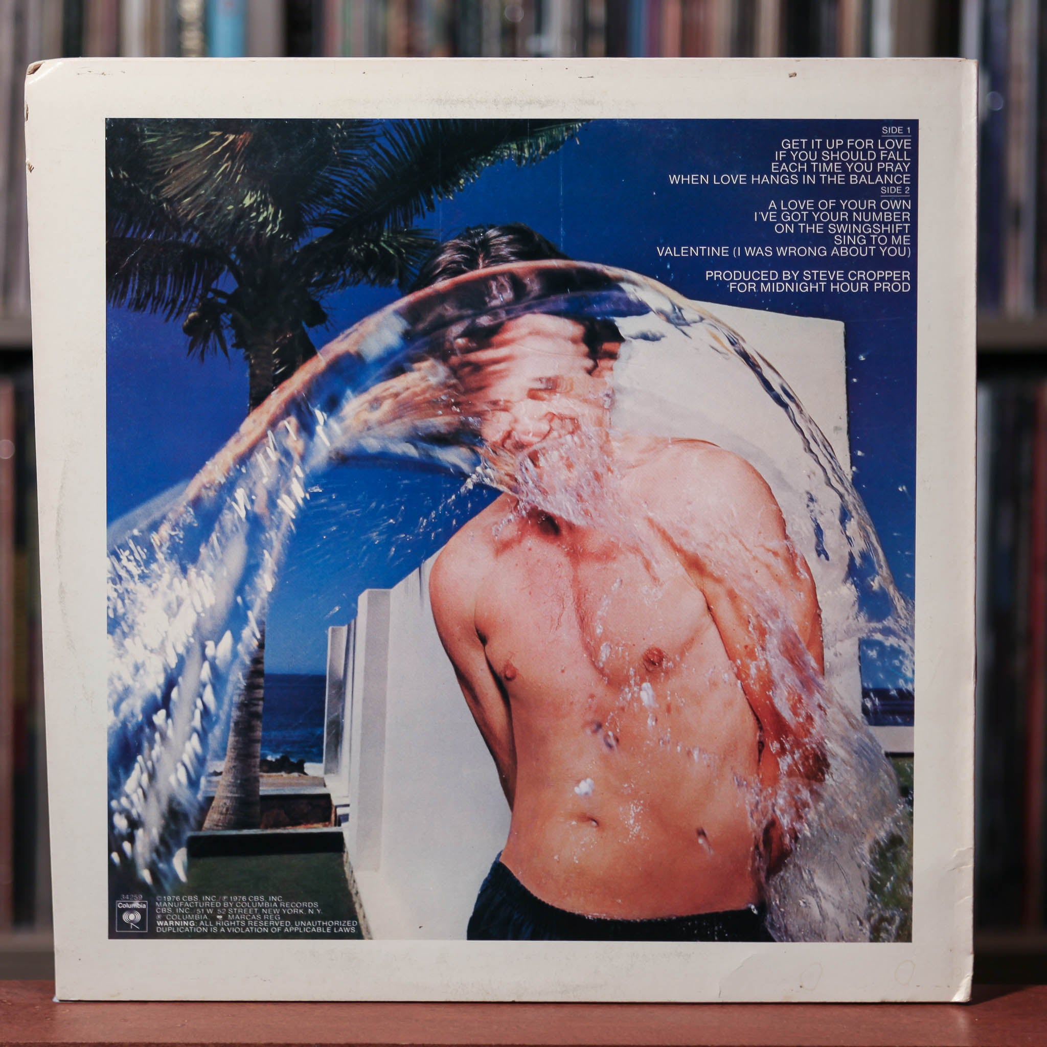 Ned Doheny - Hard Candy - 1976 Columbia, VG/VG+