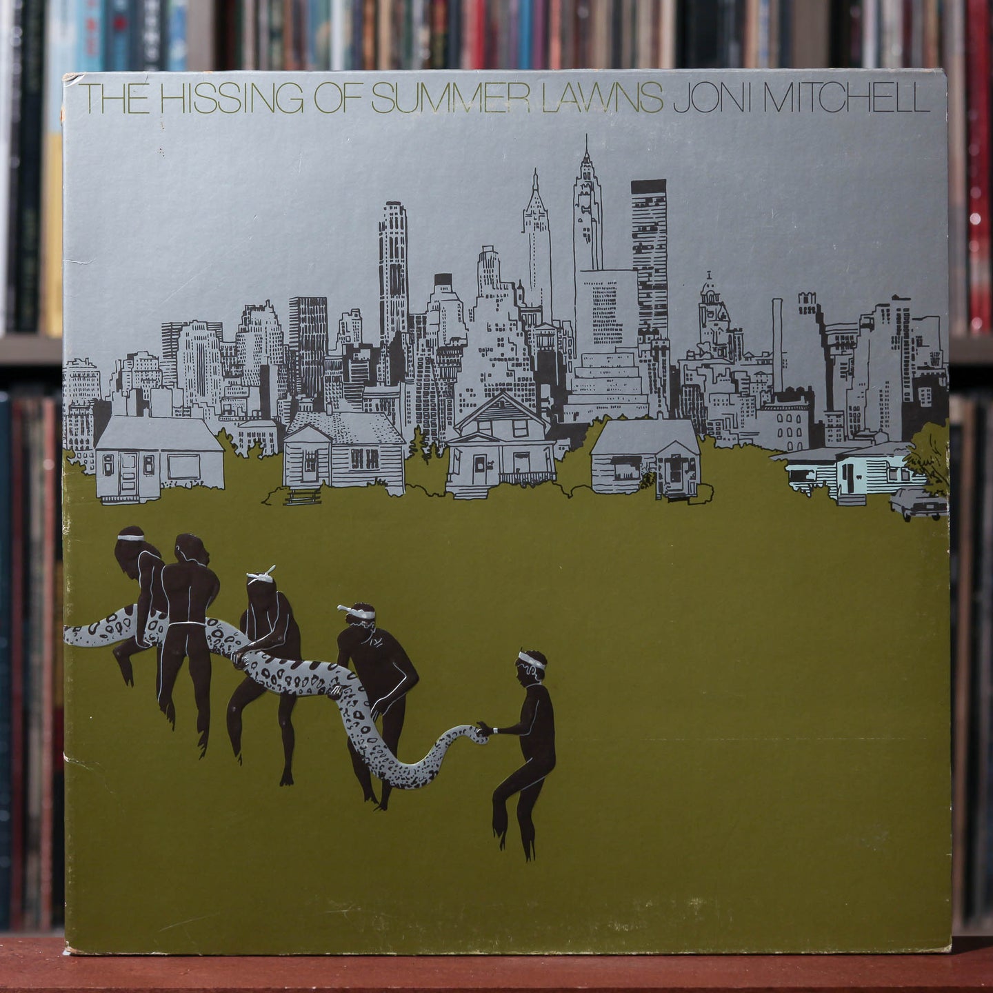 Joni Mitchell - The Hissing Of Summer Lawns - 1975 Asylum Records, VG/VG+