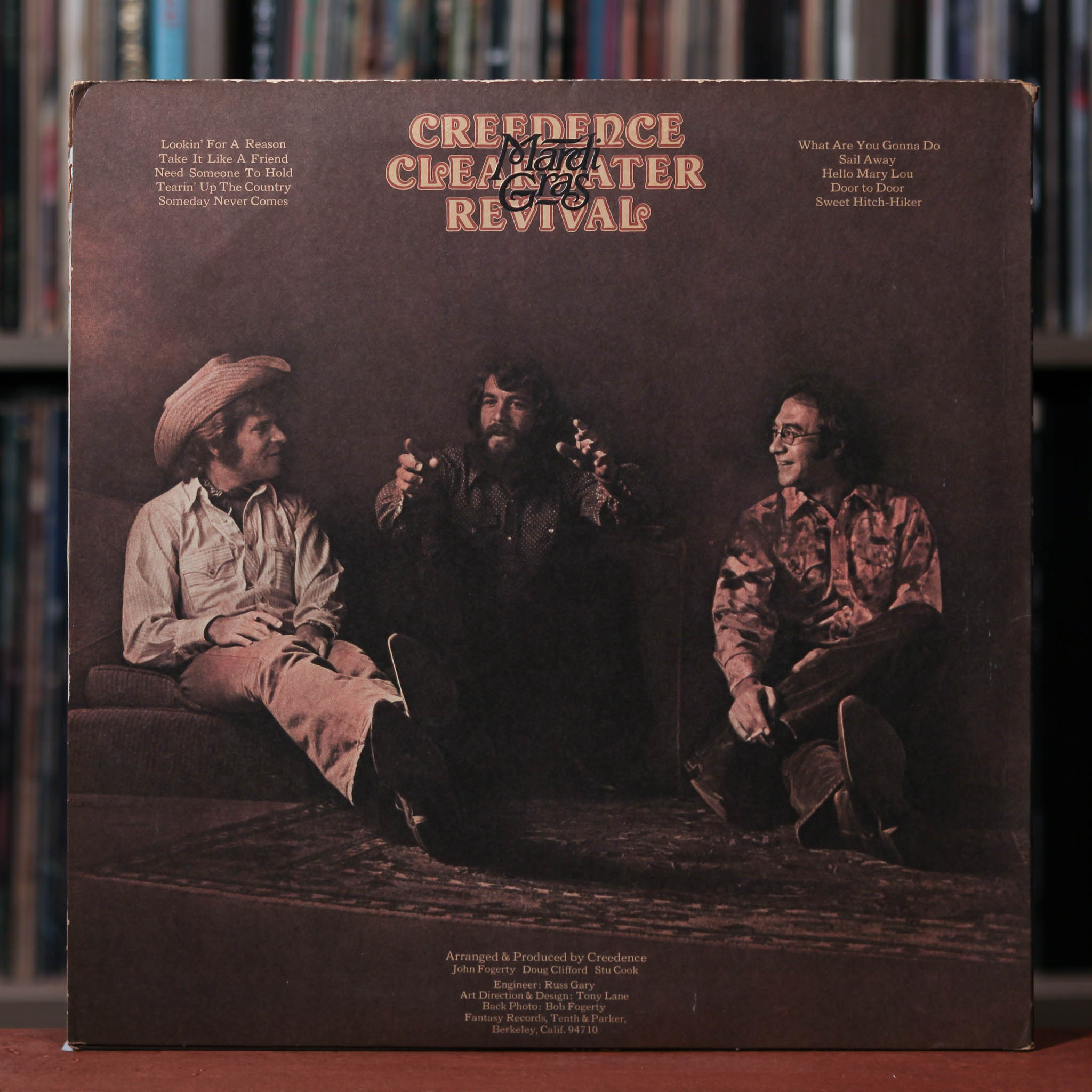 Creedence Clearwater Revival - Mardi Gras - 1972 Fantasy, VG+/VG+