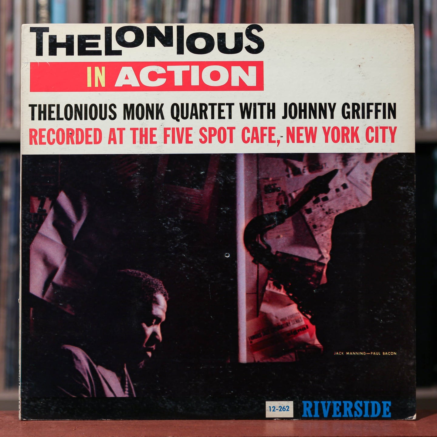 Thelonious Monk - Thelonious Monk Quartet - In Action - 1963 Riverside - VG+/VG+