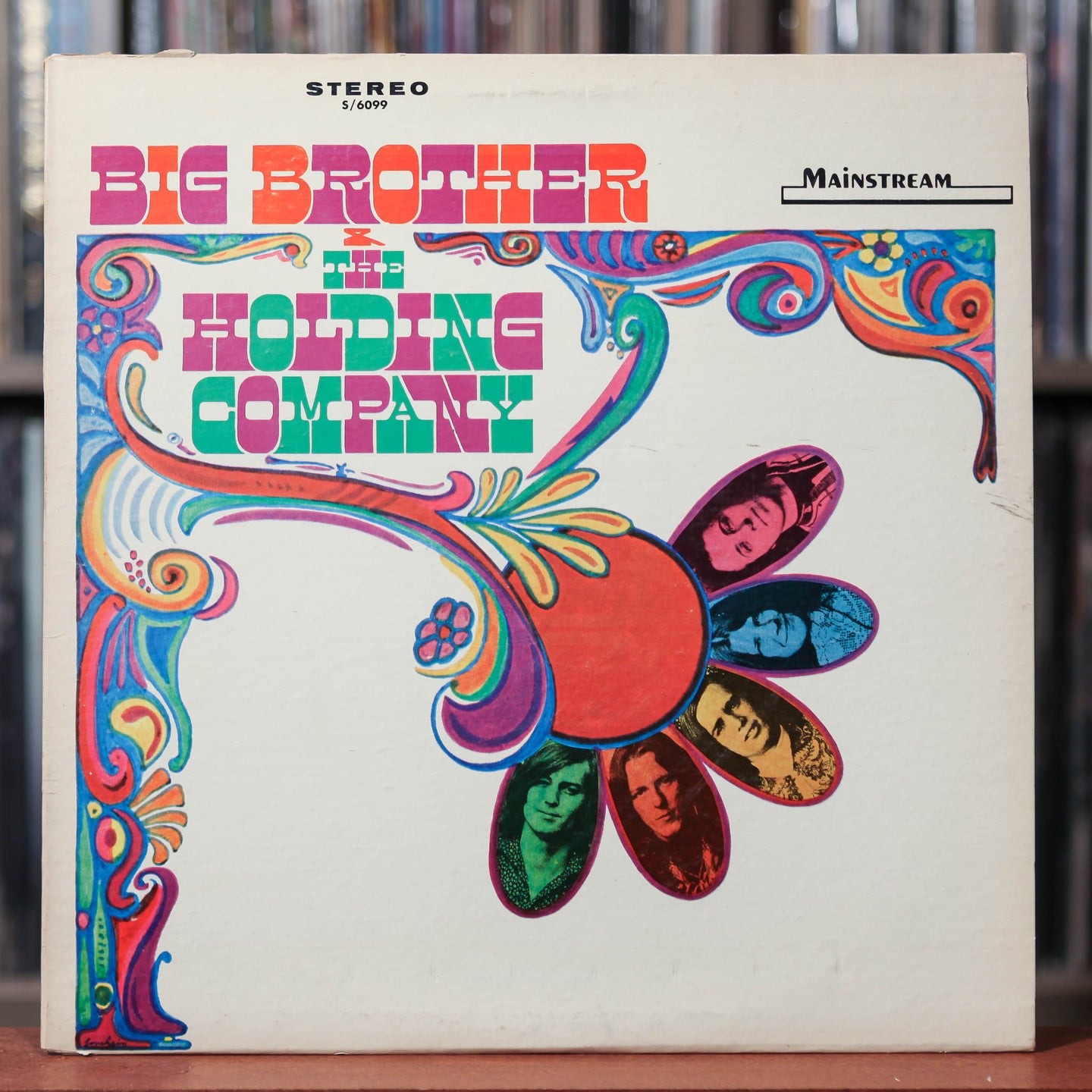 Big Brother and the Holding Company - Self Titled - 1967 Mainstream Records, VG+/VG+