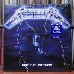 Metallica - Ride The Lightning - 2016 Blackened, EX/NM w/Shrink