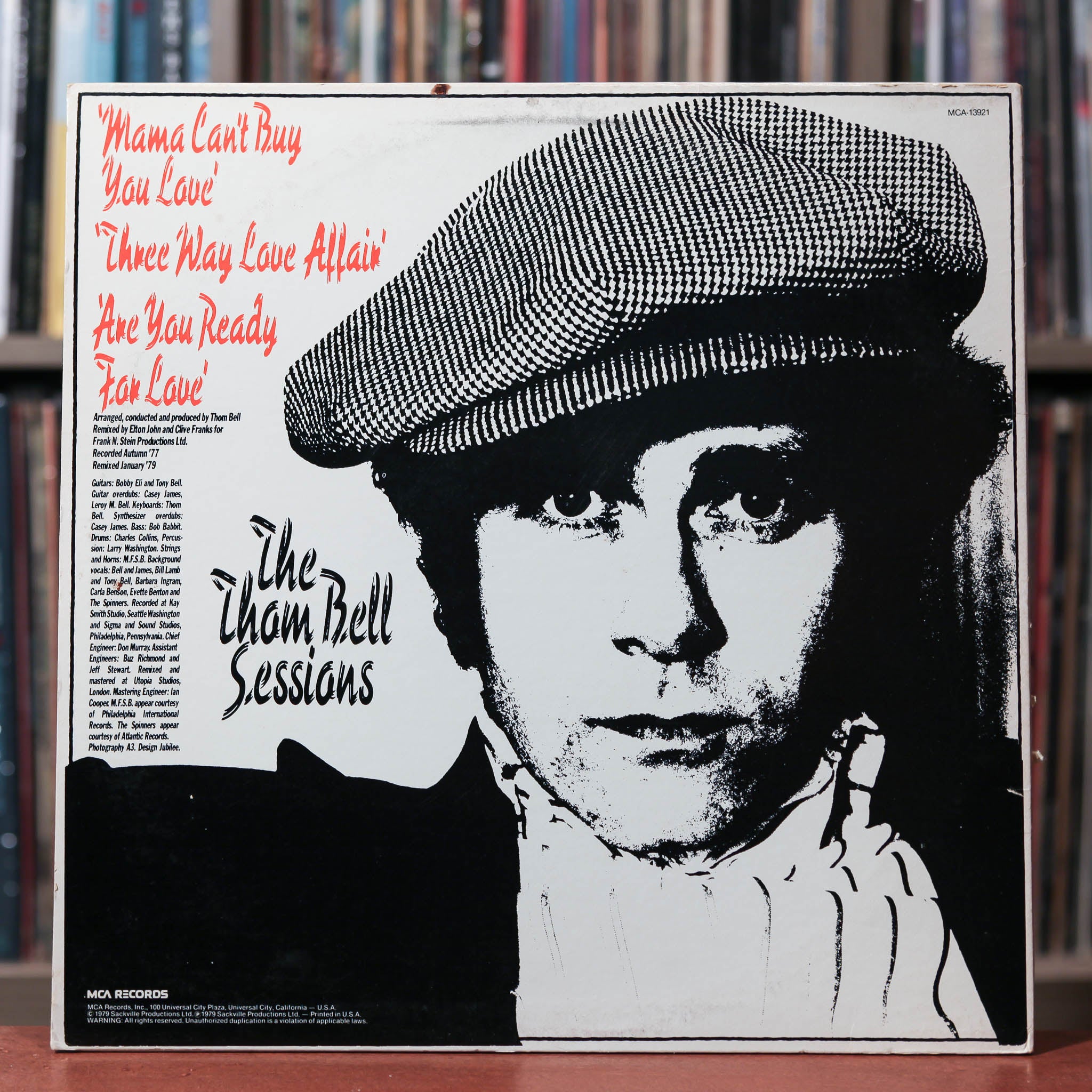 Elton John - The Thom Bell Sessions - 1979 MCA Records, VG+/VG+