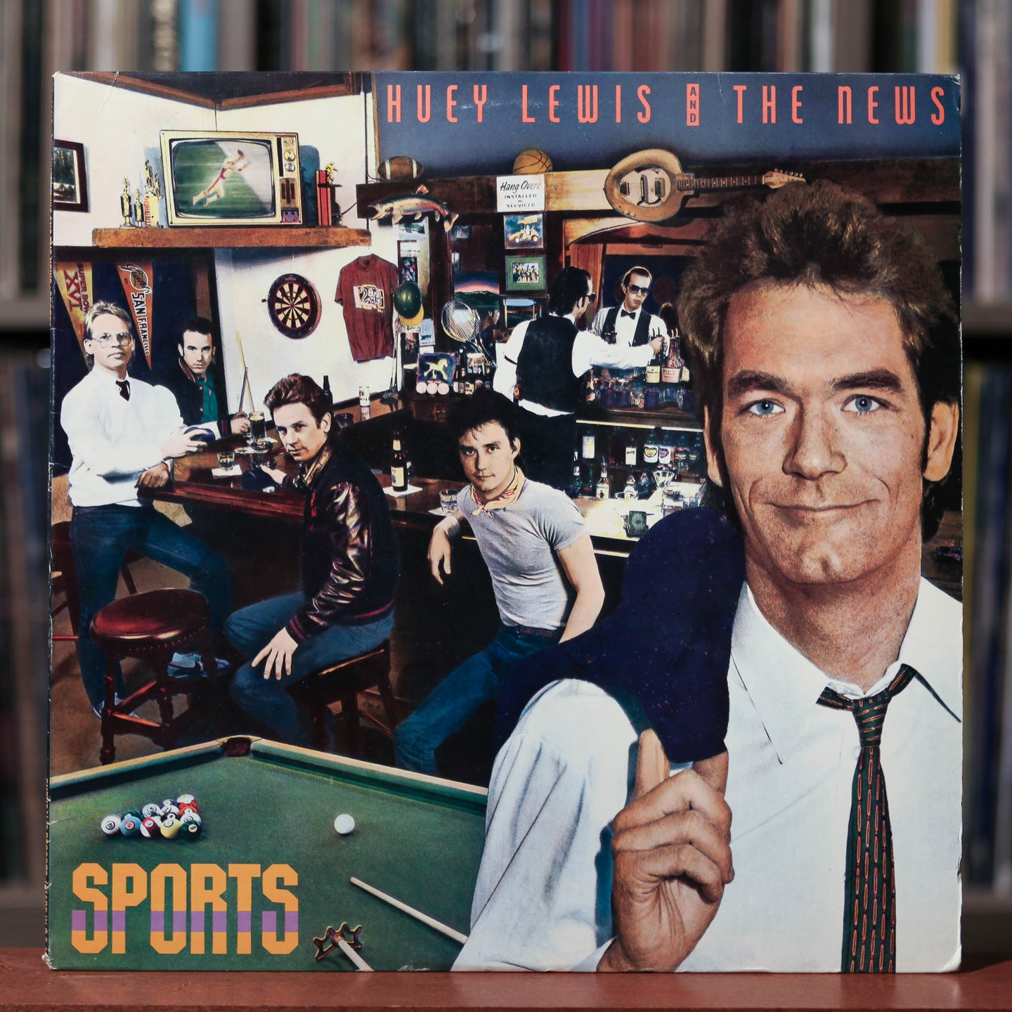 Huey Lewis And The News - Sports - 1983 Chrysalis, VG/VG