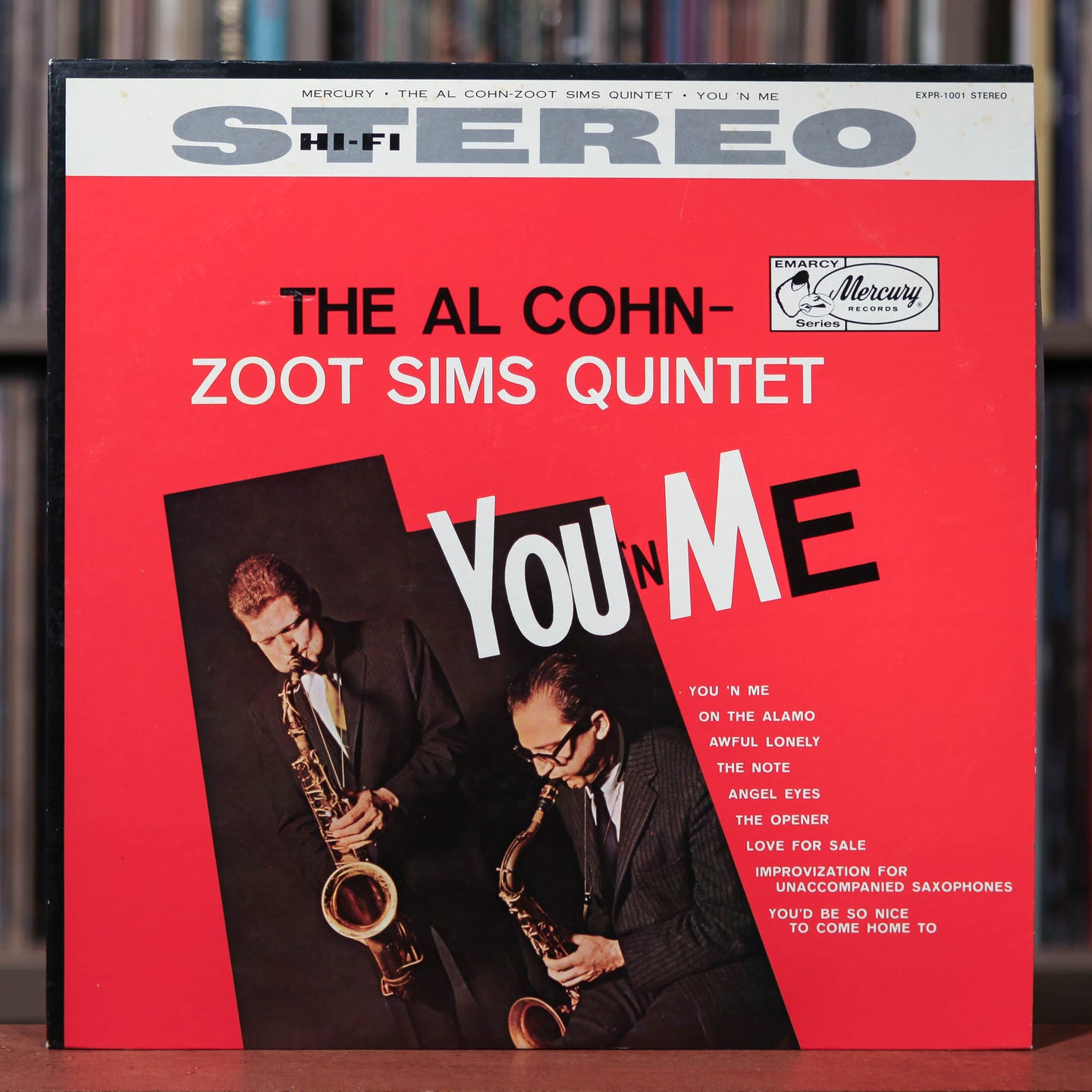 Al Cohn - Zoot Sims Quintet - You 'N Me - Japanese Import - 1982 Mercury, EX/EX