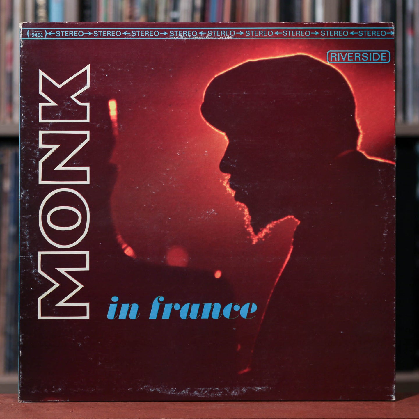 Thelonious Monk - Monk in France - 1965 Riverside - VG+/VG+