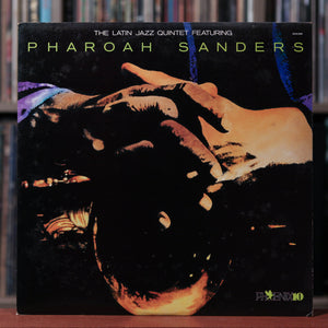 Pharoah Sanders - The Latin Jazz Quintet Featuring Pharoah Sanders - 1981 Phoenix 10, VG+/VG+