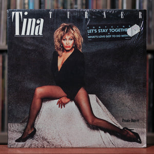 Tina Turner - Private Dancer - 1984 Capitol, EX/EX w/Shrink & Hype