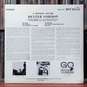 Dexter Gordon - A Swingin' Affair - France Import - 1983 Blue Note, VG+/EX