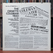 Load image into Gallery viewer, Ornette Coleman Trio - At the &quot;Golden Circle&quot; Stockholm - 1966 Blue Note, VG+/EX
