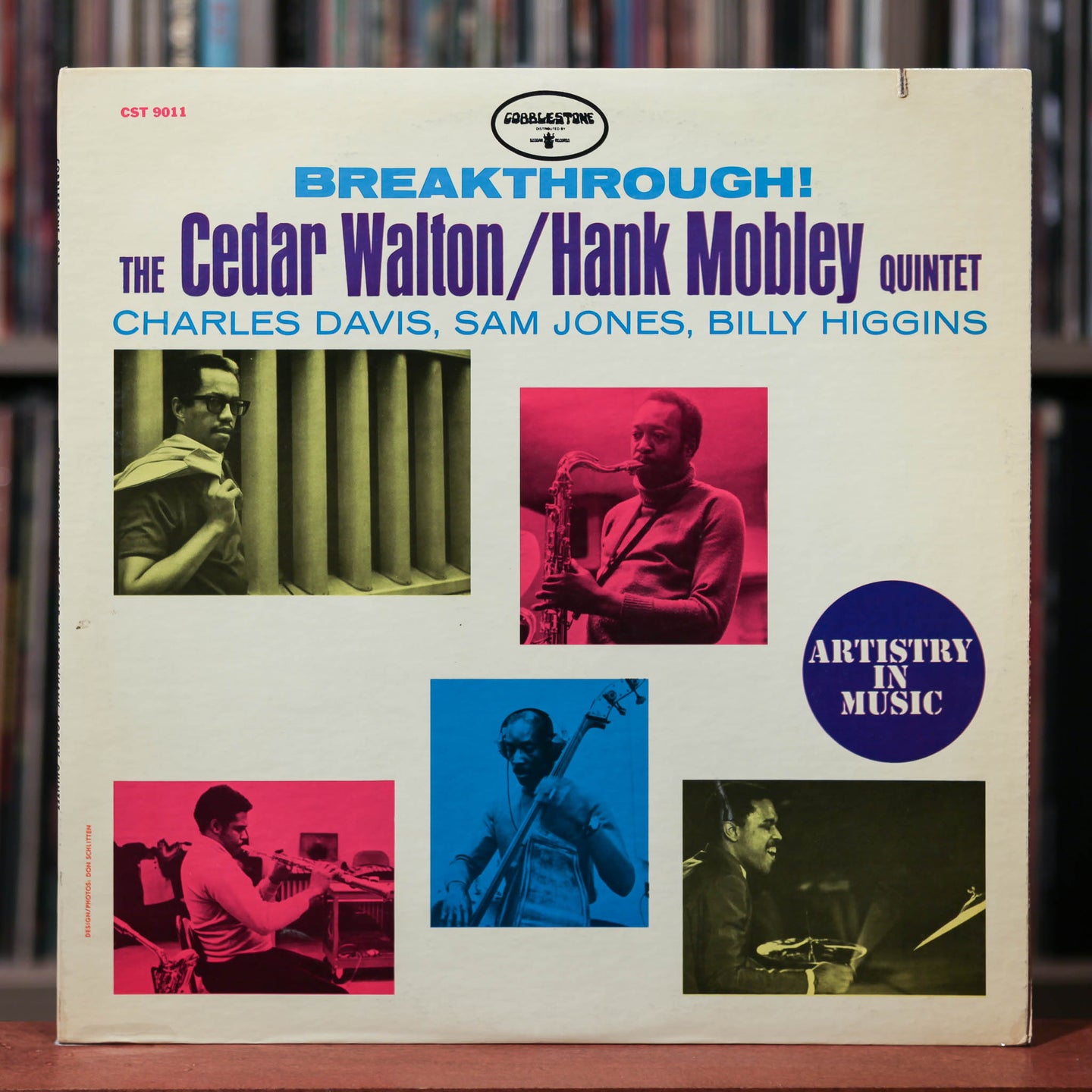 Cedar Walton / Hank Mobely Quintet - Breakthrough - 1972 Cobblestone, VG+/VG+