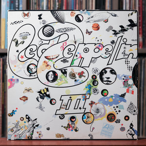Led Zeppelin - Led Zeppelin III - 1980's Atlantic, VG/VG