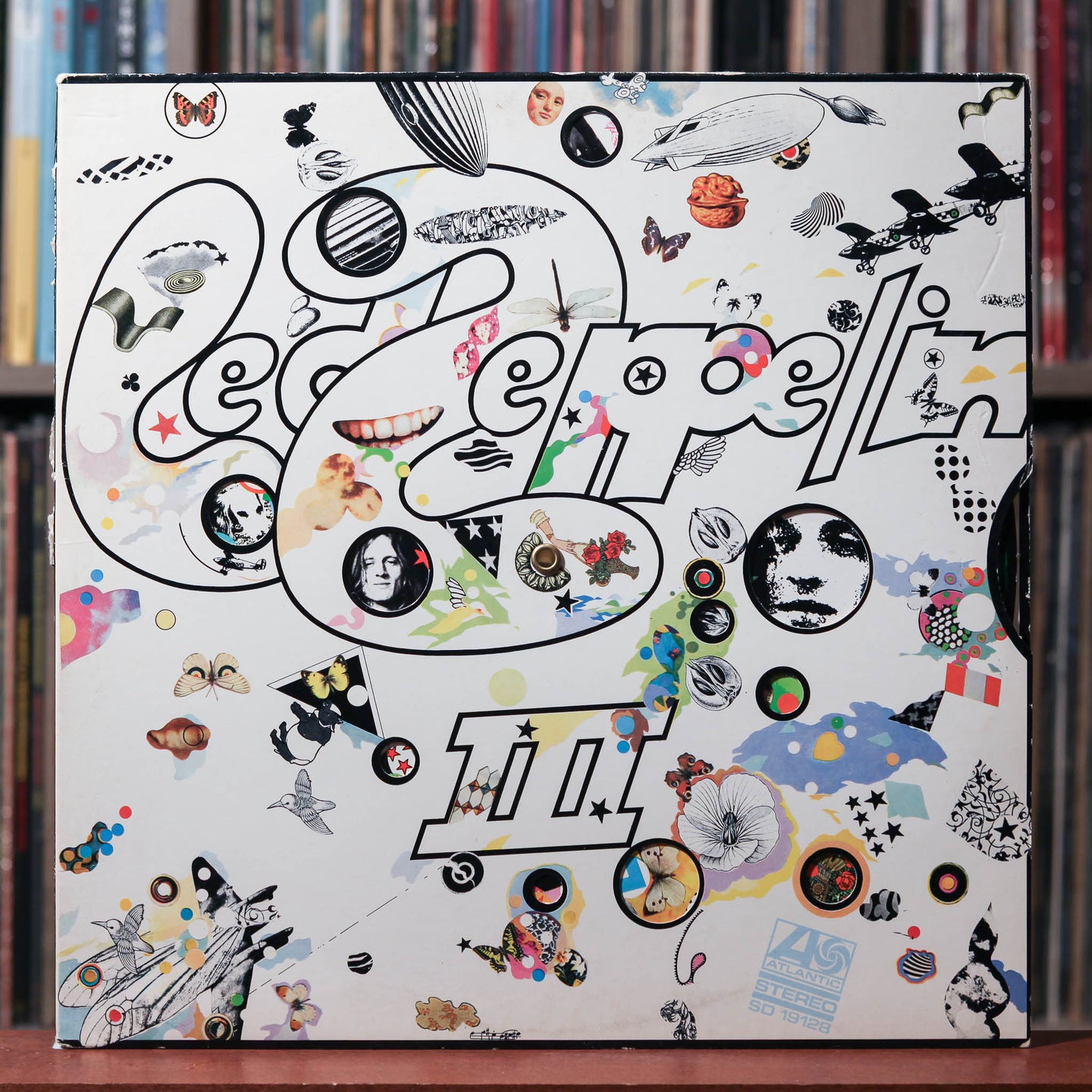 Led Zeppelin - Led Zeppelin III - 1980's Atlantic, VG/VG