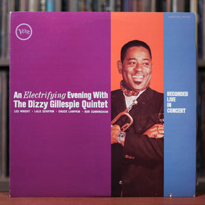 The Dizzy Gillespie Quintet - An Electrifying Evening With The Dizzy Gillespie Quinte - Japanese Import - 1981 Verve, EX/EX