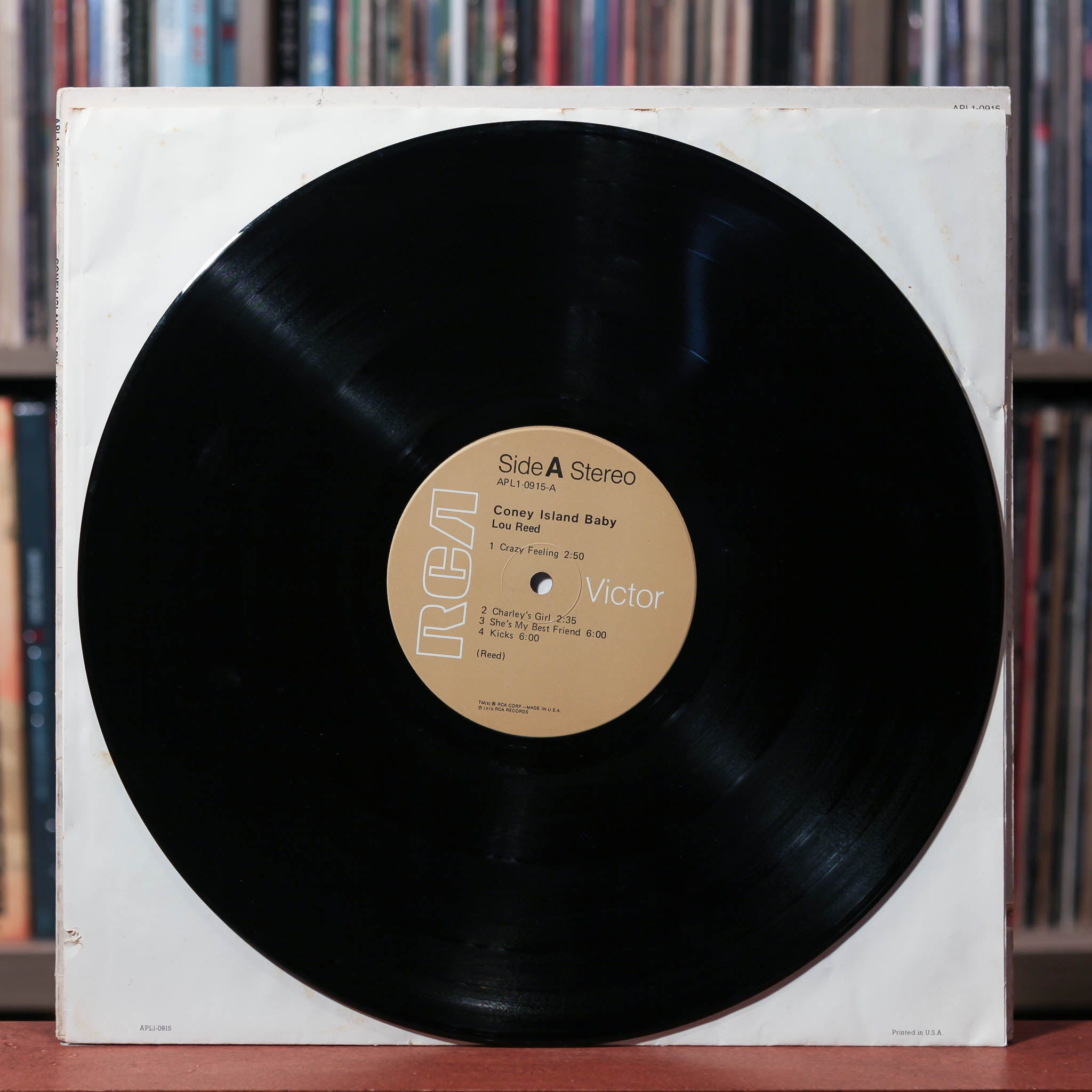 Lou Reed - Coney Island Baby - 1976 RCA, VG/VG