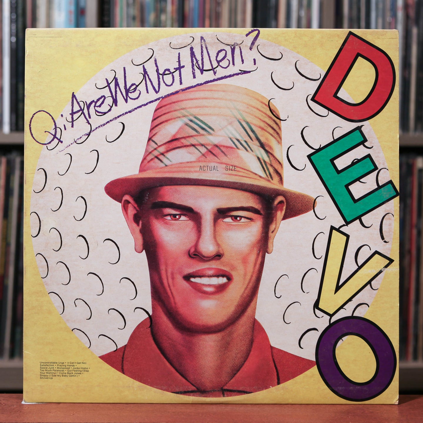Devo - Q: Are We Not Men? A: We Are Devo! - 1978 Warner Bros, VG+/VG