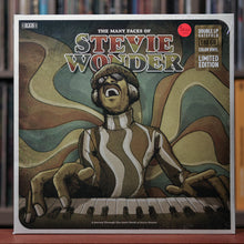 Load image into Gallery viewer, The Many Faces Of Stevie Wonder - Various - 2LP - Yellow Vinyl - 2022 Music Brokers, SEALED
