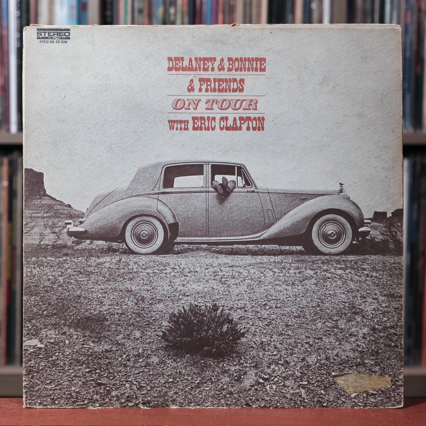 Delaney & Bonnie & Friends With Eric Clapton - On Tour - 1970 ATCO, VG/VG+