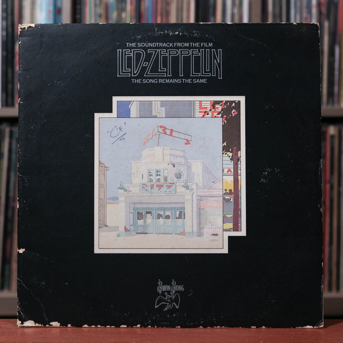 Led Zeppelin - The Song Remains The Same - 2LP - 1976 Swan Song, VG/VG+
