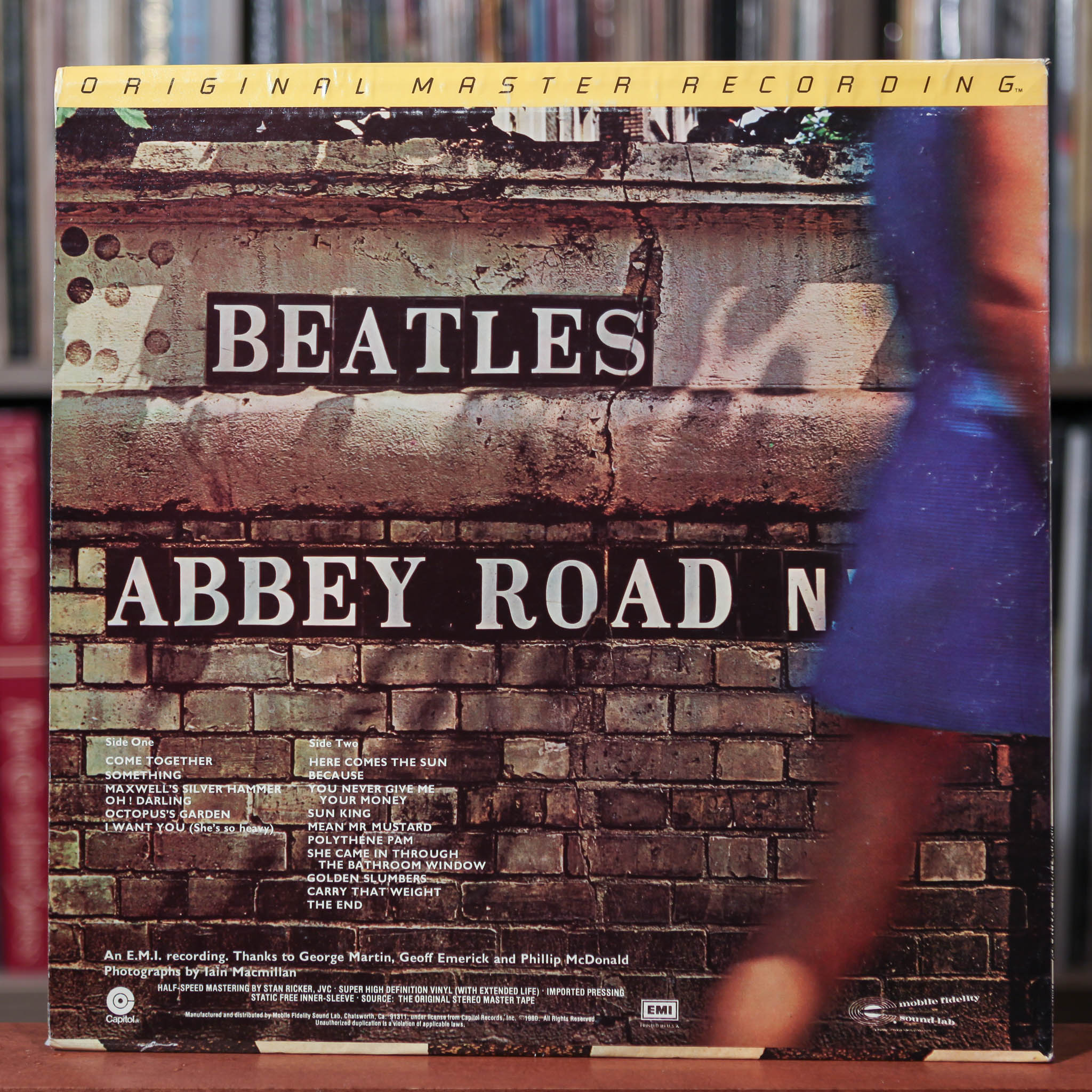 The Beatles - Abbey Road - MFSL 1-023, 1980 Mobile Fidelity Sound Lab,