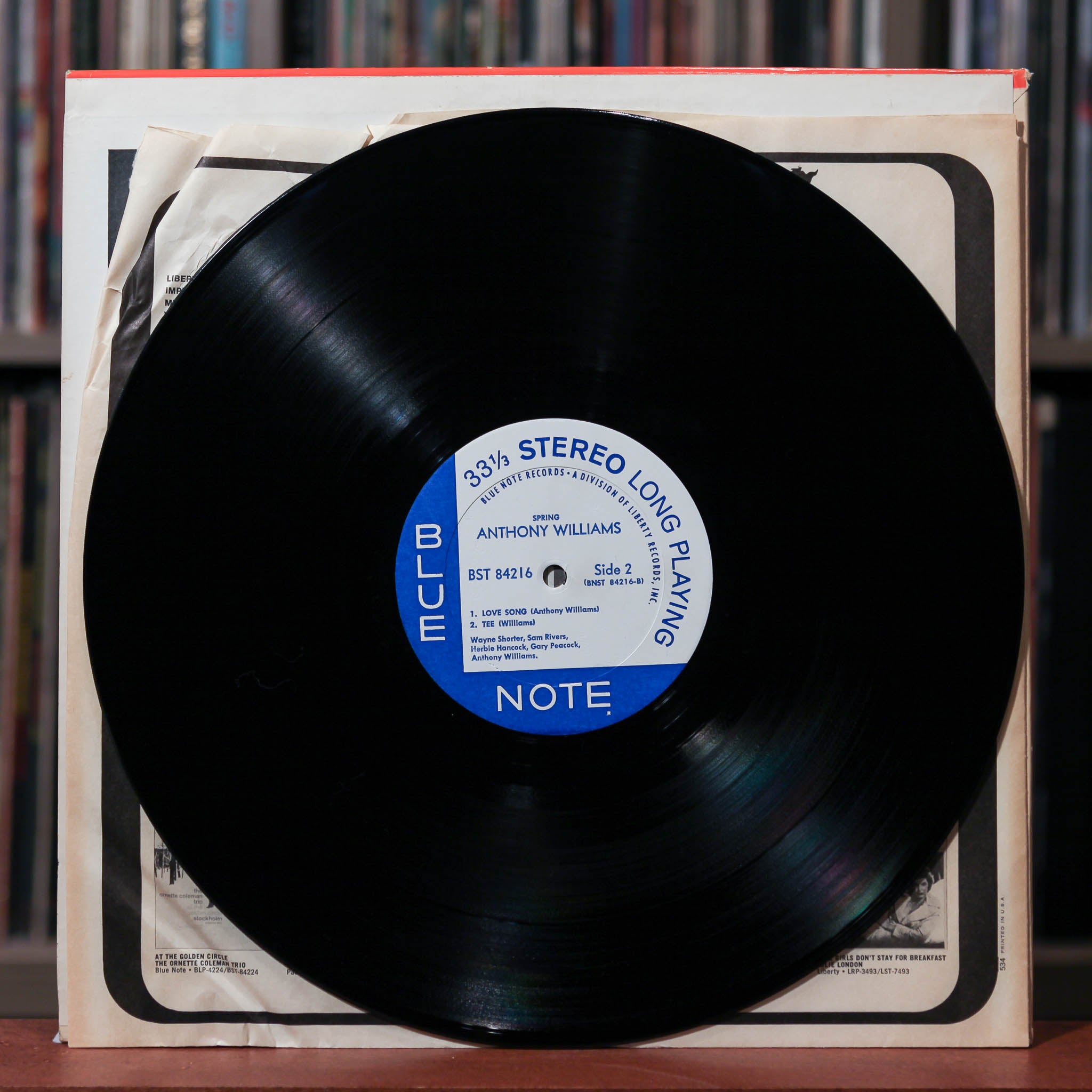 Anthony Williams - Spring - 1966 Blue Note, VG+/VG+