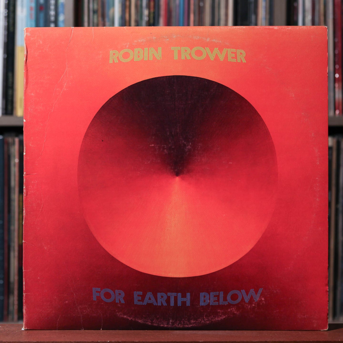 Robin Trower - For Earth Below - 1975 Chrysalis, VG/VG+