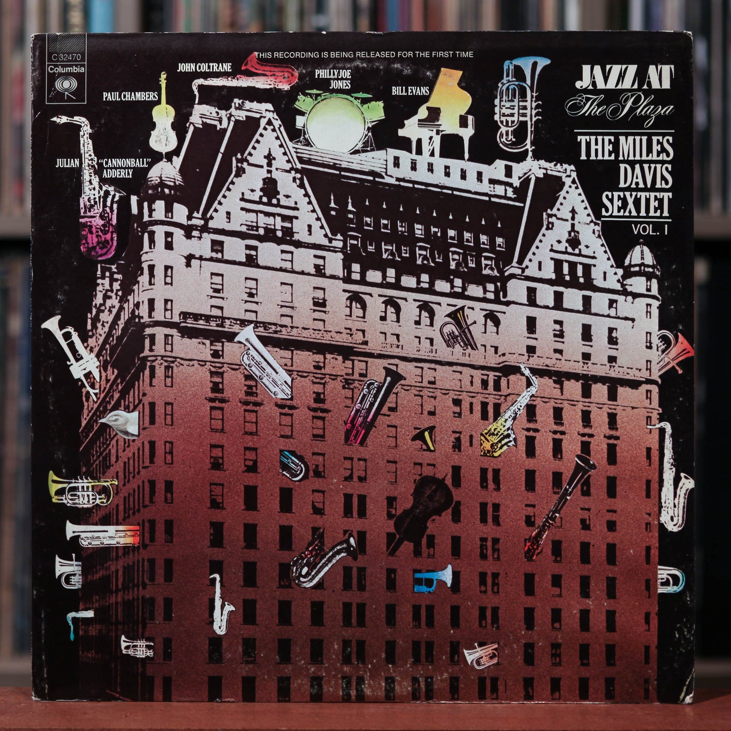 Miles Davis Sextet - Jazz At The Plaza Volume 1 - 1973 Columbia, VG+/VG+