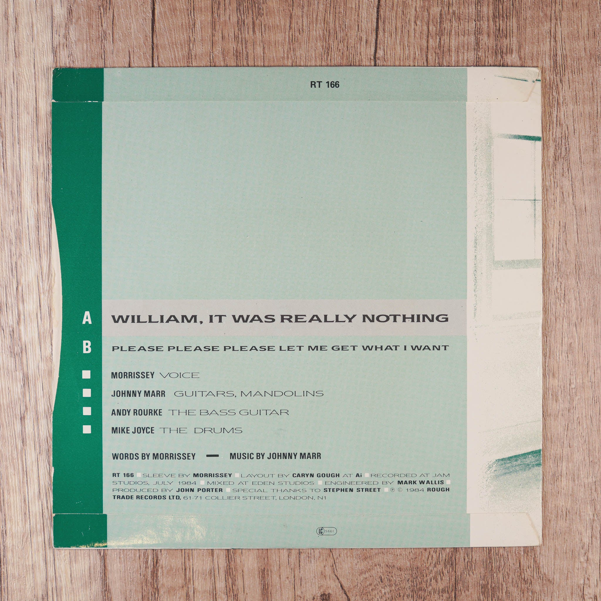 The Smiths - William, It Was Really Nothing - UK 7