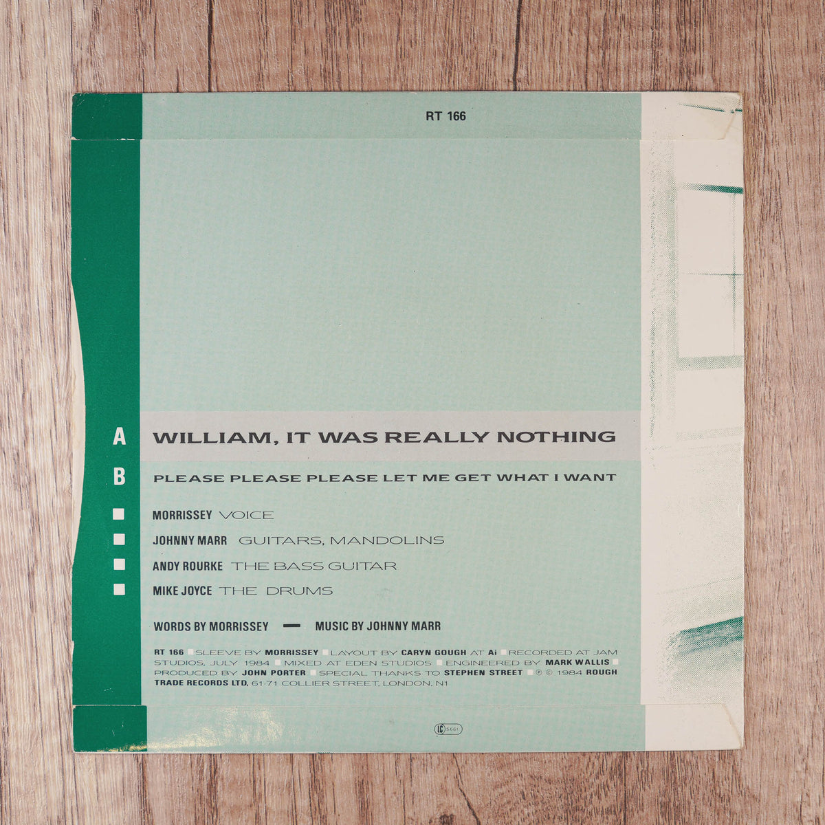 The Smiths - William, It Was Really Nothing - UK 7