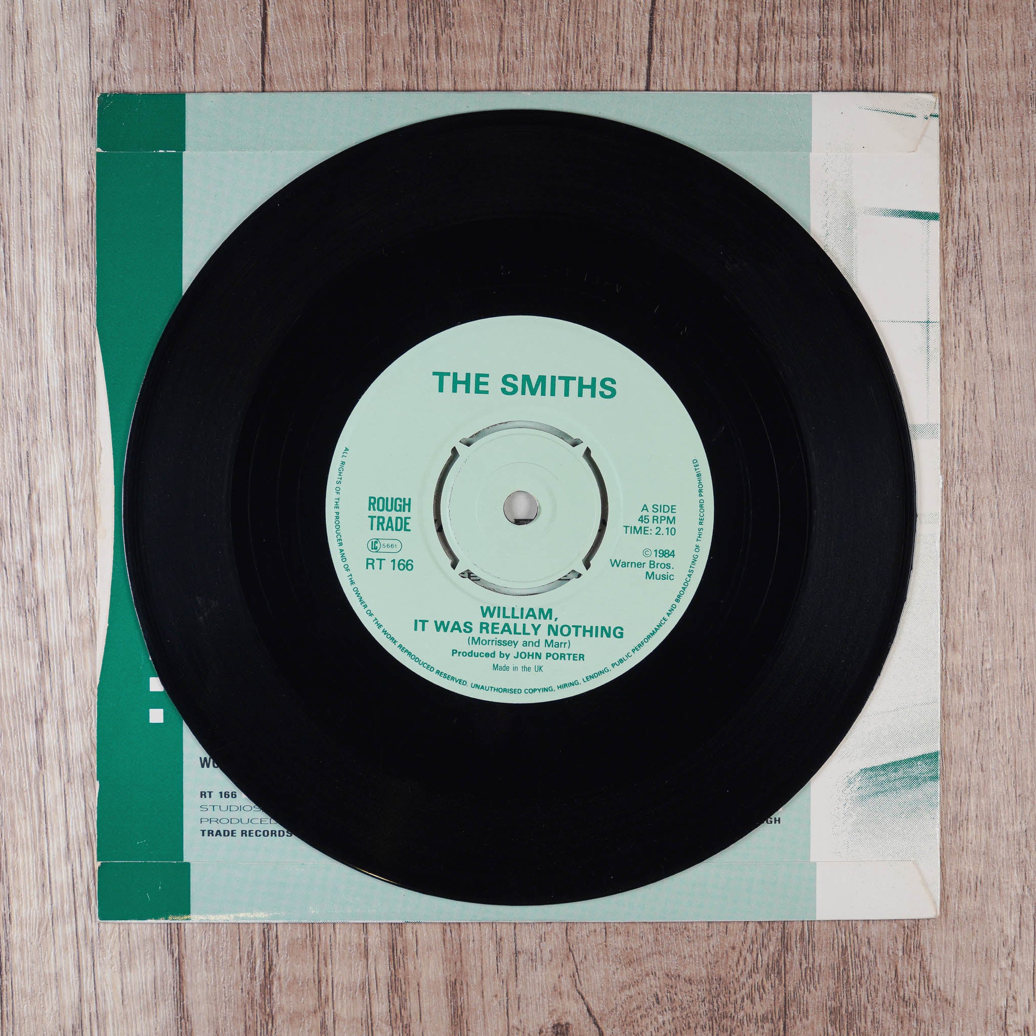 The Smiths - William, It Was Really Nothing - UK 7